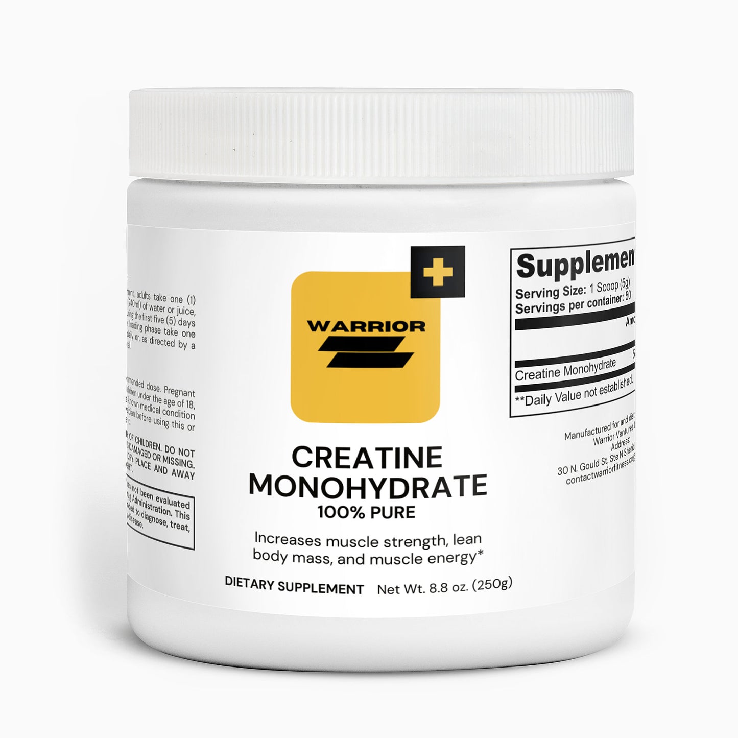 Creatine Monohydrate - 100% Pure